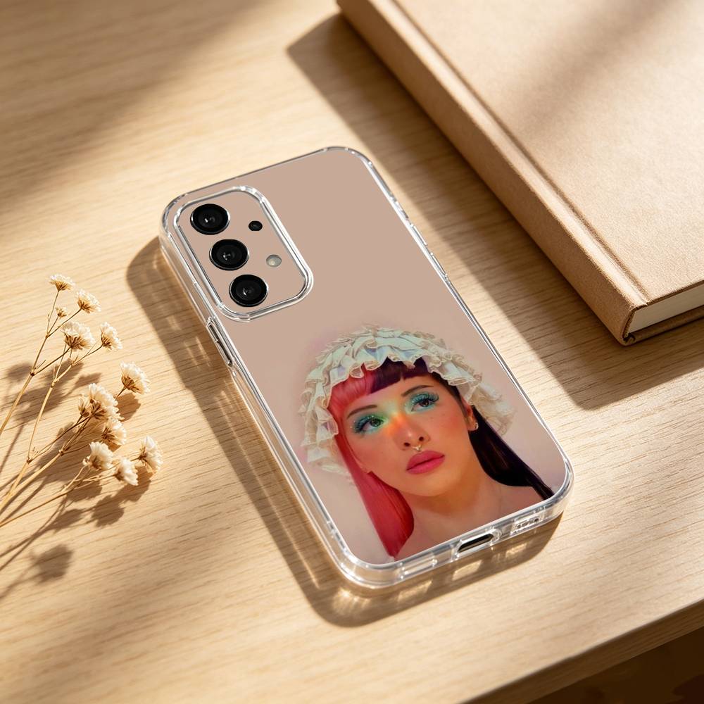 M-Melanie Martinez phone Case For Samsung S25,24,21,22,23,30,Ultra,20,Plus,Fe,Lite,Note Transparent Cover