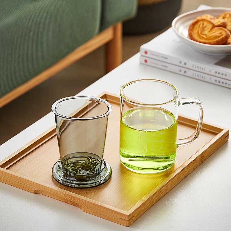 Meisni Borosilicate Glass Tea Infuser Cup