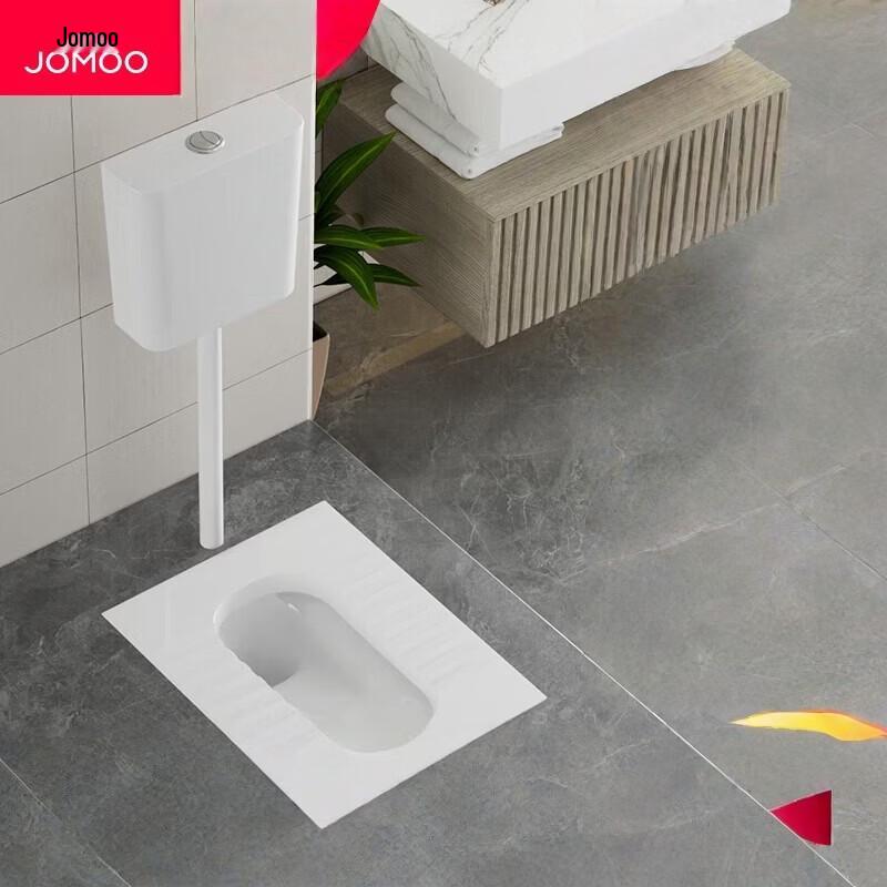 סט אסלת קיר כפולה ושירותים נמוכים JOMOO ושירותים שקטים