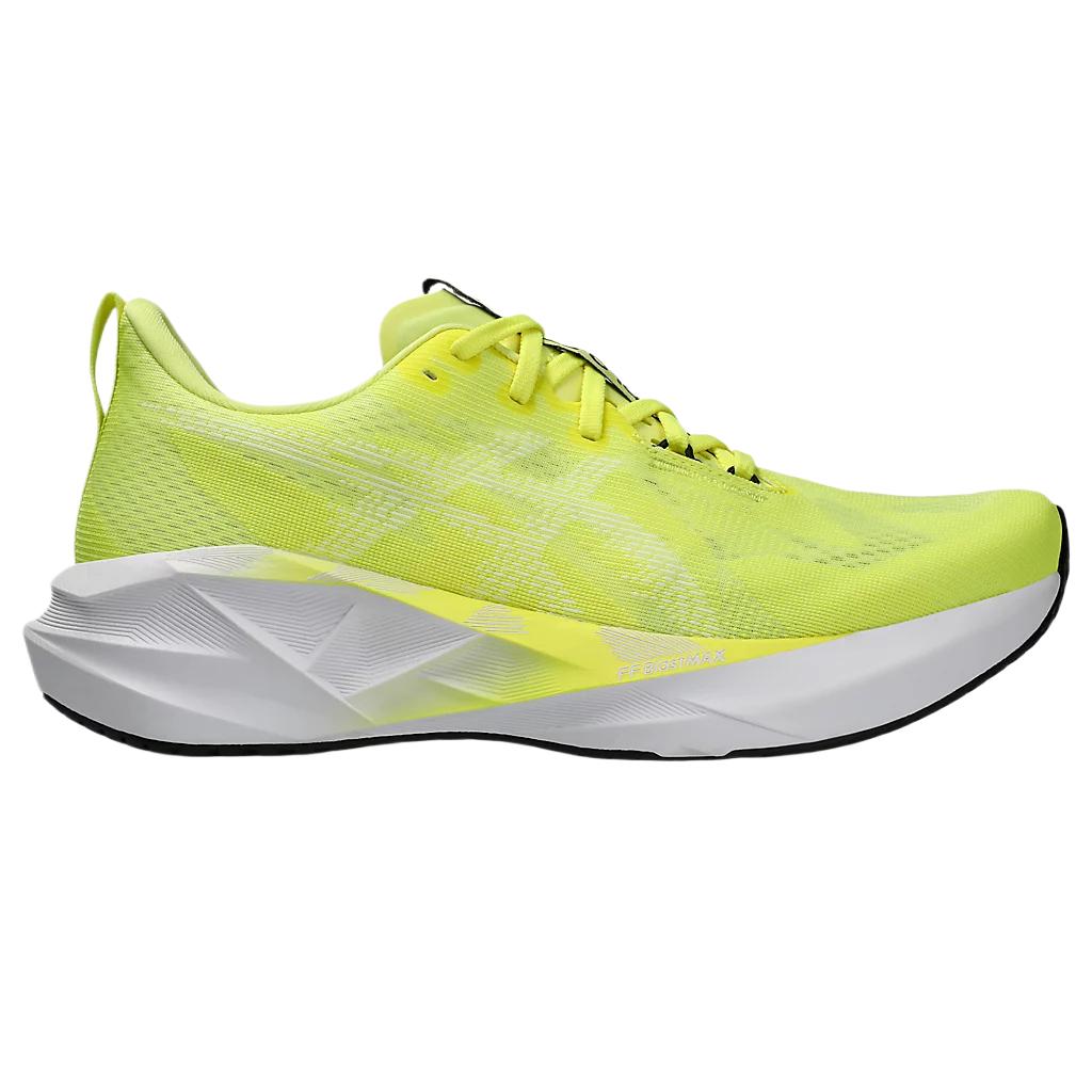 Asics Novablast 5 Comfortable Versatile Simple Fashion Durable Low-Top Running Shoes Men Running Shoes Lemon-Yellow 1011B974-750