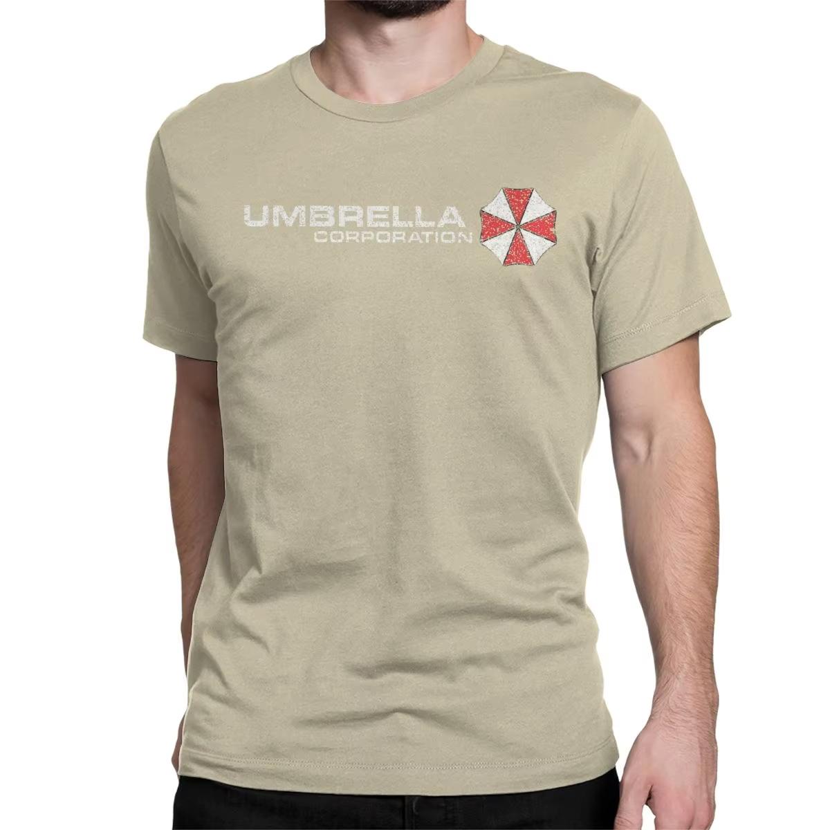 Comfortable season Resident Umbrella Corp Eviled T-shirt Heren Dames Game Casual 100% Katoen T-shirt Korte Mouw T-shirt Nieuwe Aankomst Tops M