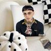 Singer Luar La L Pillow Case Fashion Square Pillowcase Bedroom Sofa Room Ins Decoration Leisure