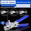 East Tour Multifunctional Edge Banding Hole Punch Woodworking Tool with Screw Hole Cover Pliers