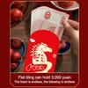 6Pcs/Set Chinese  Year Money Envelope Horse Year Red Envelope Red Pocket 2026 Spring Festival Envelope