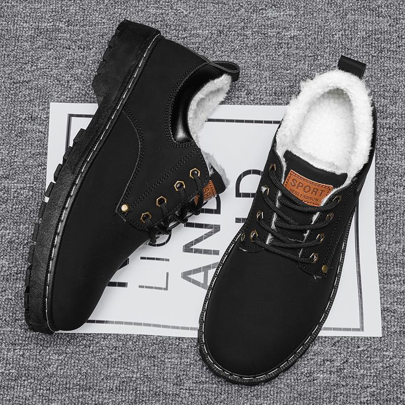 Зимняя мужская деловая повседневная обувь — фото 5