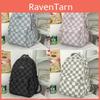 Stylish And Spacious Campus Backpack For Girls With Plaid Pattern In Multiple Colors