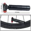 CO2 Inflator with Cartridge Storage Canister Quick Easy Safe for Presta Schrader Bicycle Tire Pump for Road and Mountain Bikes