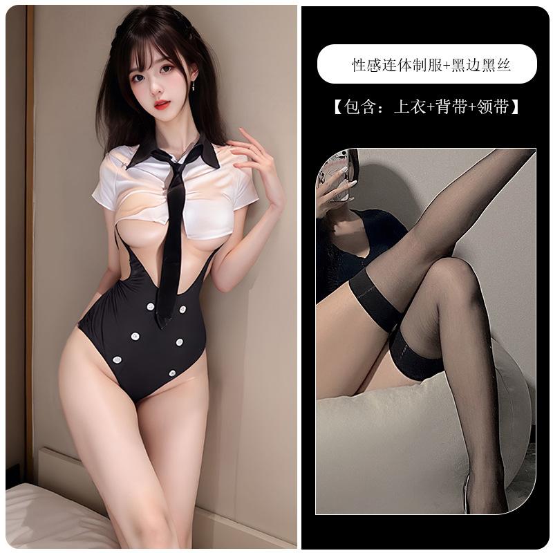 Sexy Lingerie Sexy Cute Rabbit Seductive Conjoined Pure Desire To Show Buttocks Perspective Seduction Rabbit Girl