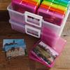 Large Photo Textiles Keeper Plastic Museum Holder 16 Chests Large Box Multi Storage Richards Colored 5 X Plastic Sewing Storage