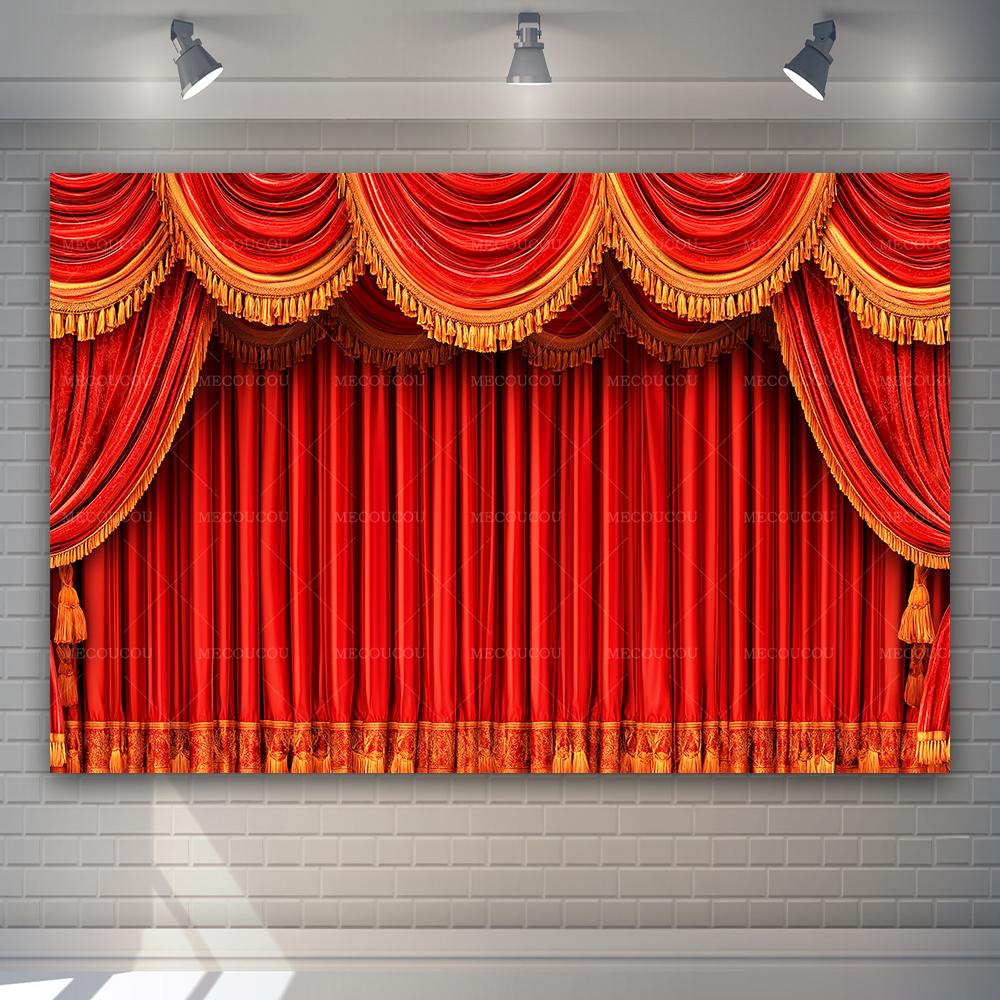 Sfondo Rosso di Lusso per Eventi, Ballo, Laurea, Cerimonia, Decorazione Sfondo per Fotografia a Casa e in Studio