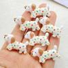10Pcs New Cute Cartoon Puppy Series Flat Back Resin Cabochons Scrapbooking DIY Jewelry Craft Decoration Accessories