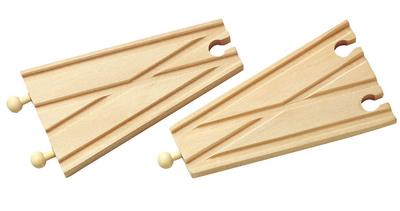 Moku TRAIN Point Rail Set of 2
