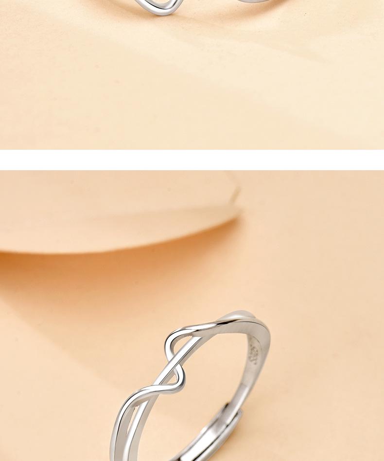 S925 Sterlingsilber Geometrischer Ring für Damen - Minimalistisches, Cooles & Einzigartiges Design, Modischer Schmuck.