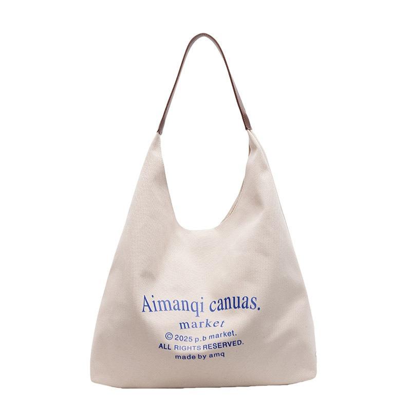 Large-capacity Tote Bag Women's New Urban Simple Art Students Class Portable Shoulder Bag
