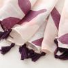 Warm Large Handkerchief, New Women'S Beach Towel, Fashionable Printed Rectangular Scarf, Outdoor Sunshade Thin Headscarf