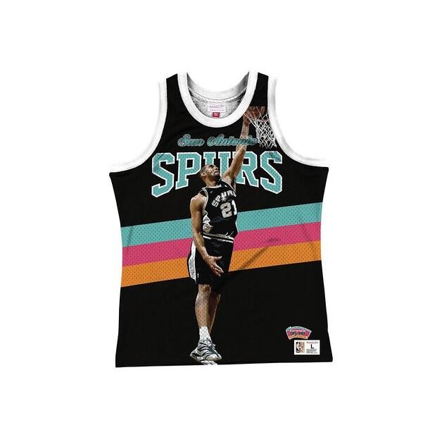 Майка Mitchell & Ness San Antonio Spurs Tim Duncan EU XXL