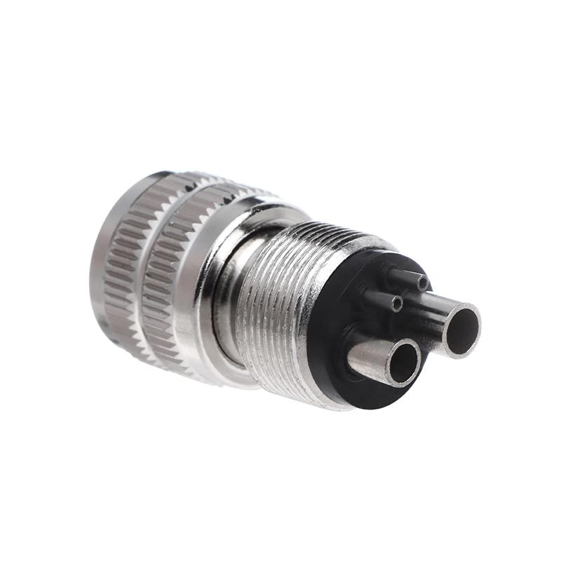 Dental Turbine Handpiece Adapter 4 Holes 2 Holes Changer Connector For High Speed Handpiece Spare Parts Tool Tubing Hose