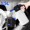 1.5L Electric Foam Sprayer Car Wash Foam 30min Lance Watering Can USB Rechargeable Acid Alkali Corrosion Resistant Foam Cleaner