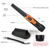 Metal Detector Fully IP68 Waterproof Metal Detector Pinpointer With LED Flashlight 360 Search Treasure Pinpointing Finder