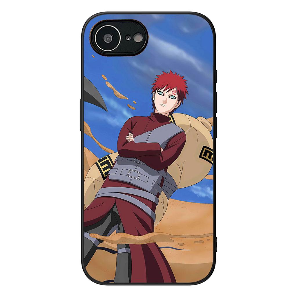 Gaara Narutos Uchiha Sasuke Casing Phone Cover for Xiaomi Redmi Note 12 10 11 9 8 Pro 10C 12C 9T 9A Note11 Note12 5G 4G Case