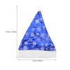 4pcs Snowflake Santa Hat Christmas Headdress Glitter Party Decoration For Adults Size Festive Holiday Fun