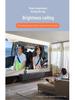 Qiangpu HD Android Smart Projector: Portable Voice-Activated Home Theater for Living Room Use
