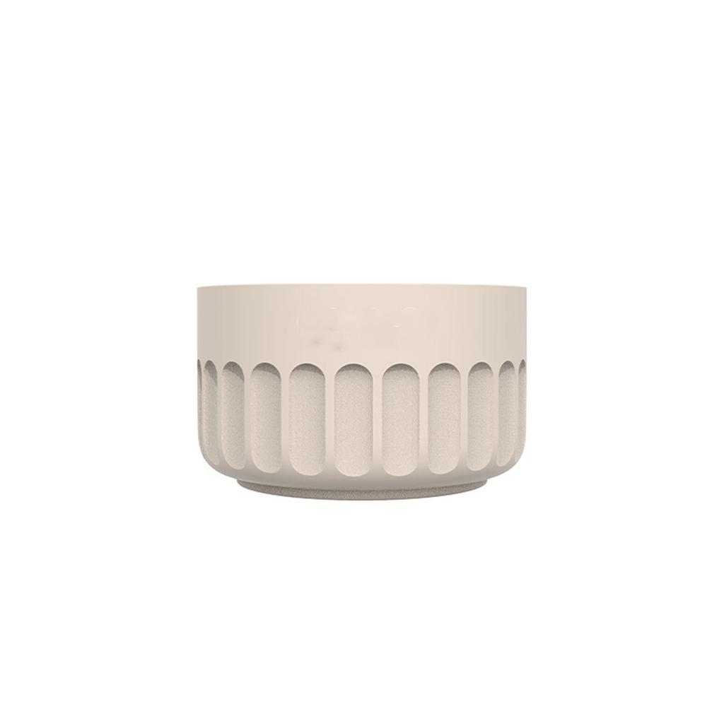 8cm Silicone Solid Color All-match Fashion Environmental  Space Cup Bottom