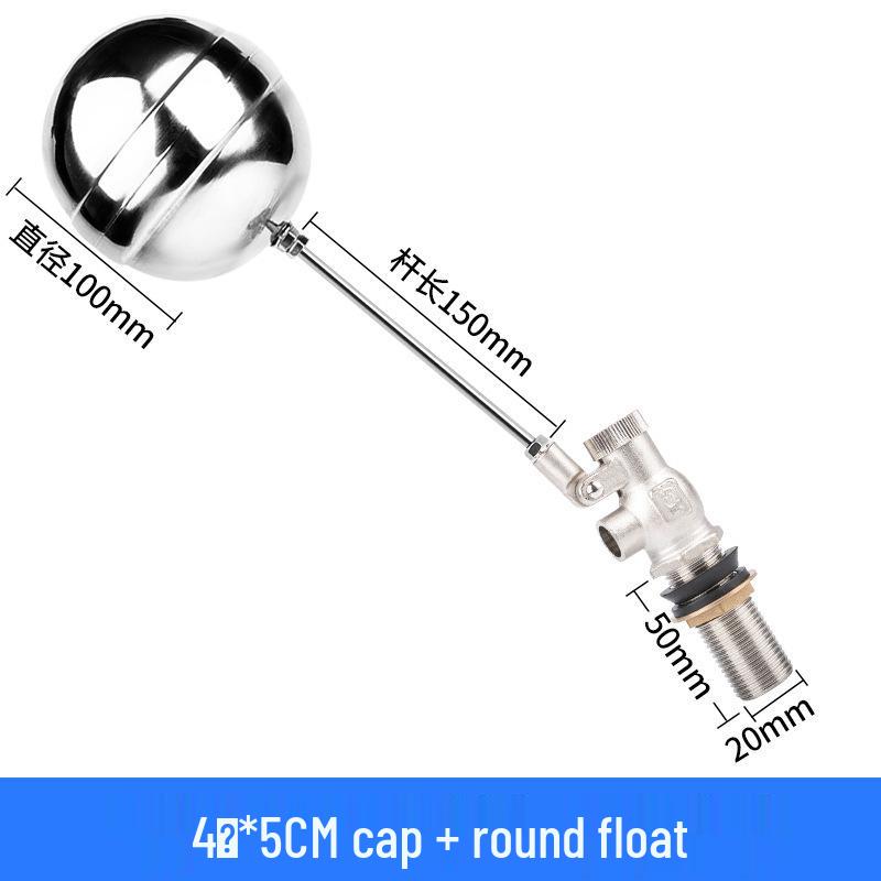 4-punktowa nakrętka ze stali nierdzewnej 304 z powłoką galwaniczną, zawór pływakowy – odporna na wysoką temperaturę, wrzącą wodę, kwasy i zasady