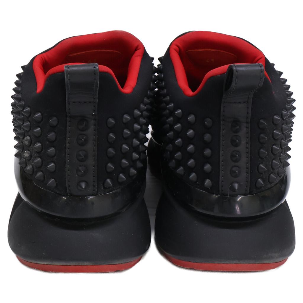 Christian Louboutin 1190555 SPIKE SOCK/Spike Sock Spike Studs Sock Sneakers shoes 43 blackUsed