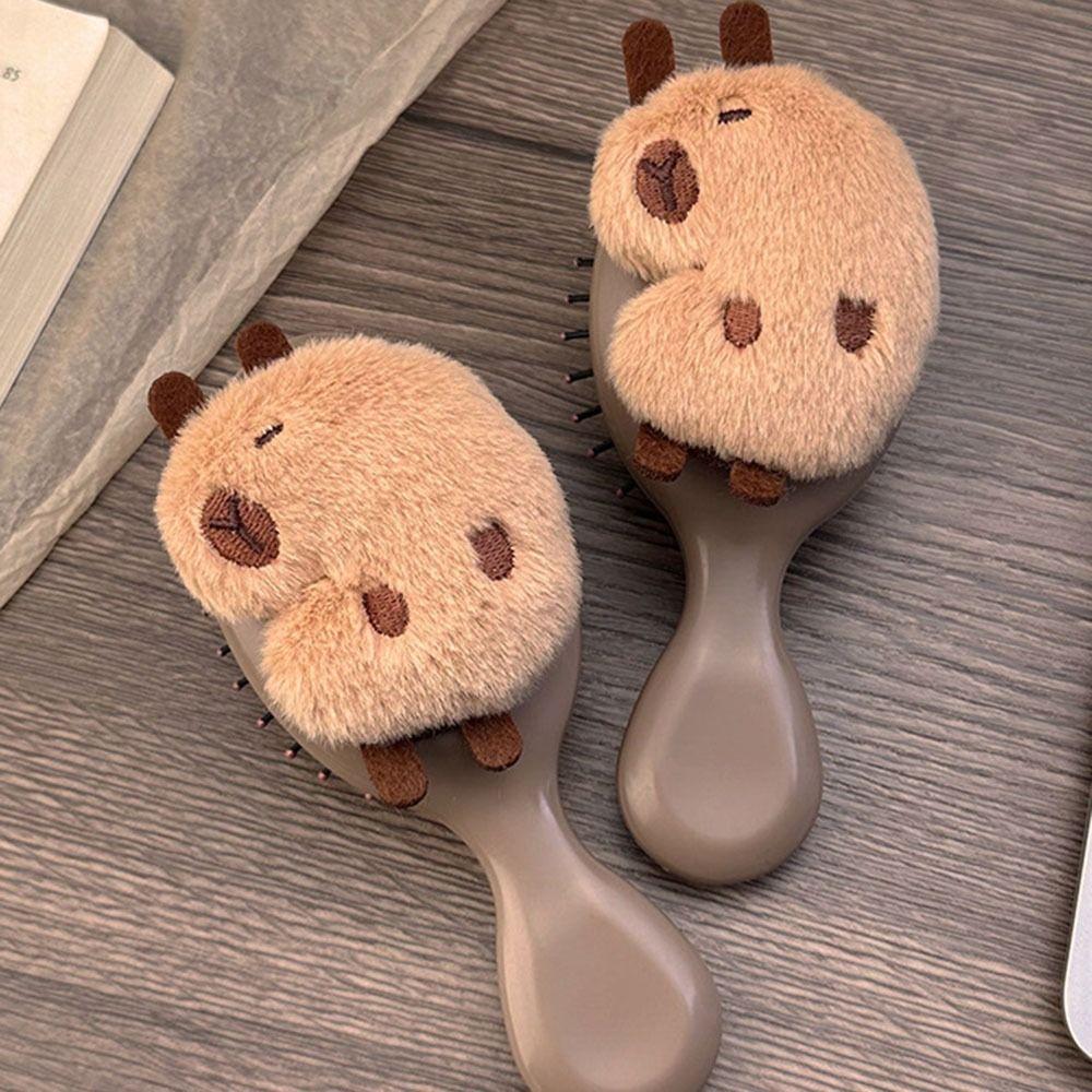 Handle Portable Comb Anti Static Pocket Hair Brush Hair Care Cartoon Air Comb  Student