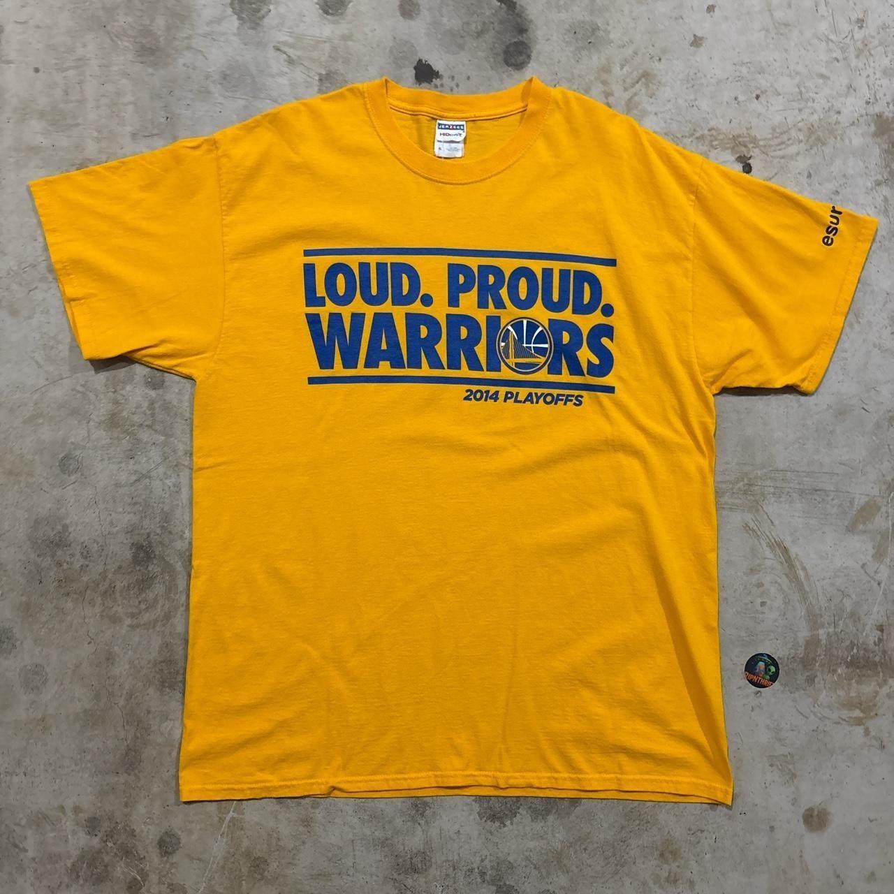 Golden State Warriors 2014 playoffs Size XL Unisex T-Shirt L