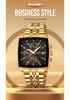 Shike Mei Men's Multifunctional Chronograph Watch - Waterproof, Luminous, Calendar, Steel Strap.