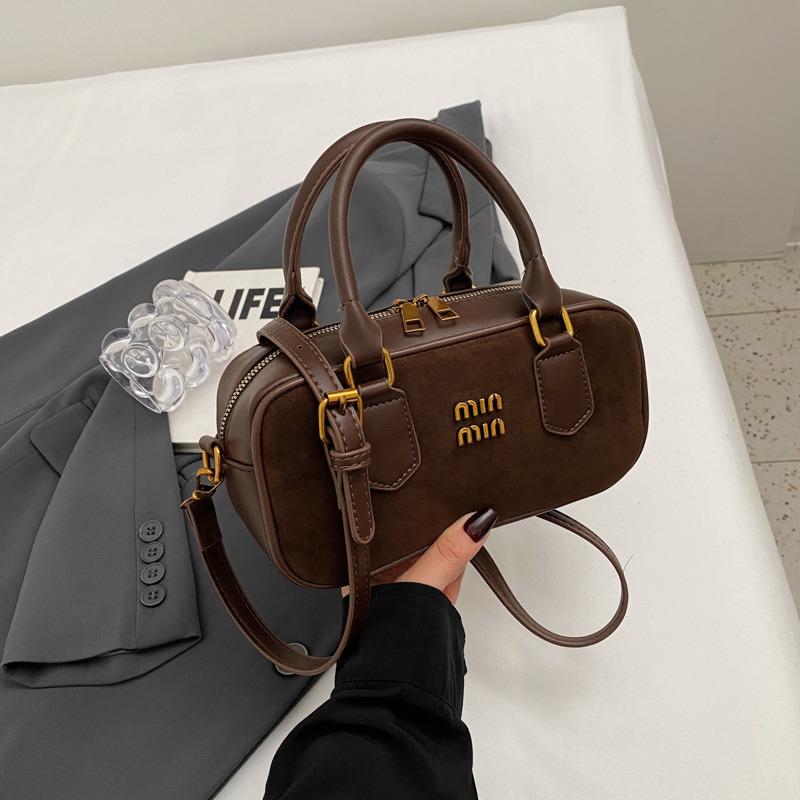 High End Retro Boston Ruční Polštářová Taška 2024 Nové Módní Jednoramenní Crossbody Tašky