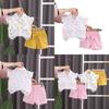 Adorable Soft Cotton Summer Set For Baby Girls Featuring Cute Animal Prints Ideal For Playtime
