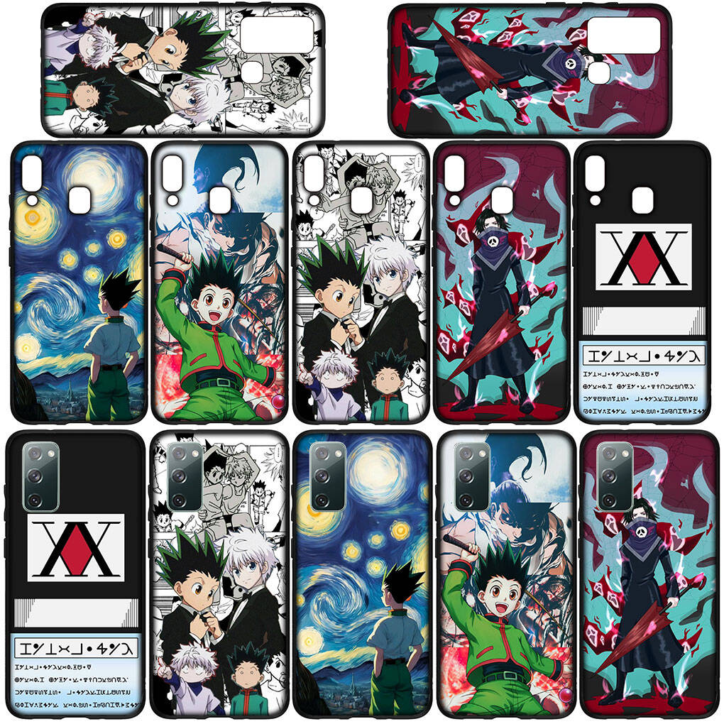 Phone Case for iPhone 17 16 15 Plus Huawei P30 P20 Lite Redmi Note 14 12 11 13 Pro Max OPPO A60 A80 A40 A18 Killua Hunter X Hunter Gon Freecss HunterX