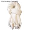 Winter Scarf Women Luxury Autumn Winter Cashmere Scarf Thickened Warm Shawl Classic Tassels Fluffy Scarf Solid Color Soft Shawl