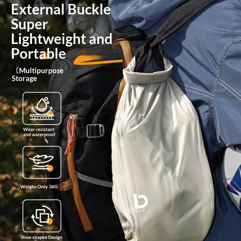 Dustproof Hiking Shoe Storage Bag Portable Backpack Hanging Organizer Large Capacity Travel Camping Outdoor Shoe Pouch