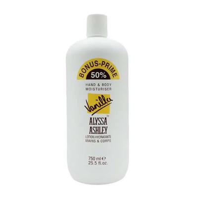 Alyssa Ashley Vanilkový hydratační krém na ruce a tělo 750 ml