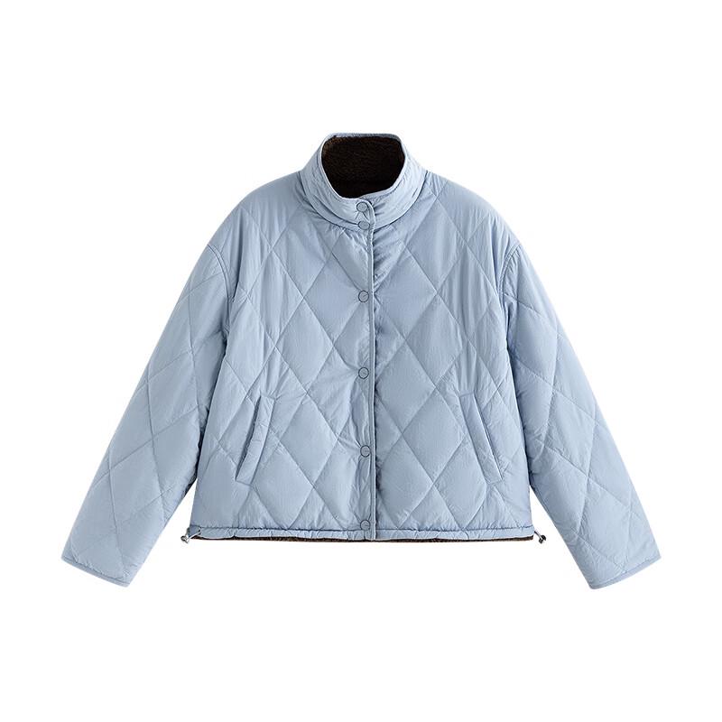 Women's Reversible Diamond Quilted Padded Jacket