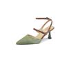 Fashion 2025 New Sheep Suede Summer Sandals Pointed Toe Sandals Shoes for Women Handmade Women Sandals Zapatos De Mujer Gladiator Shoes
