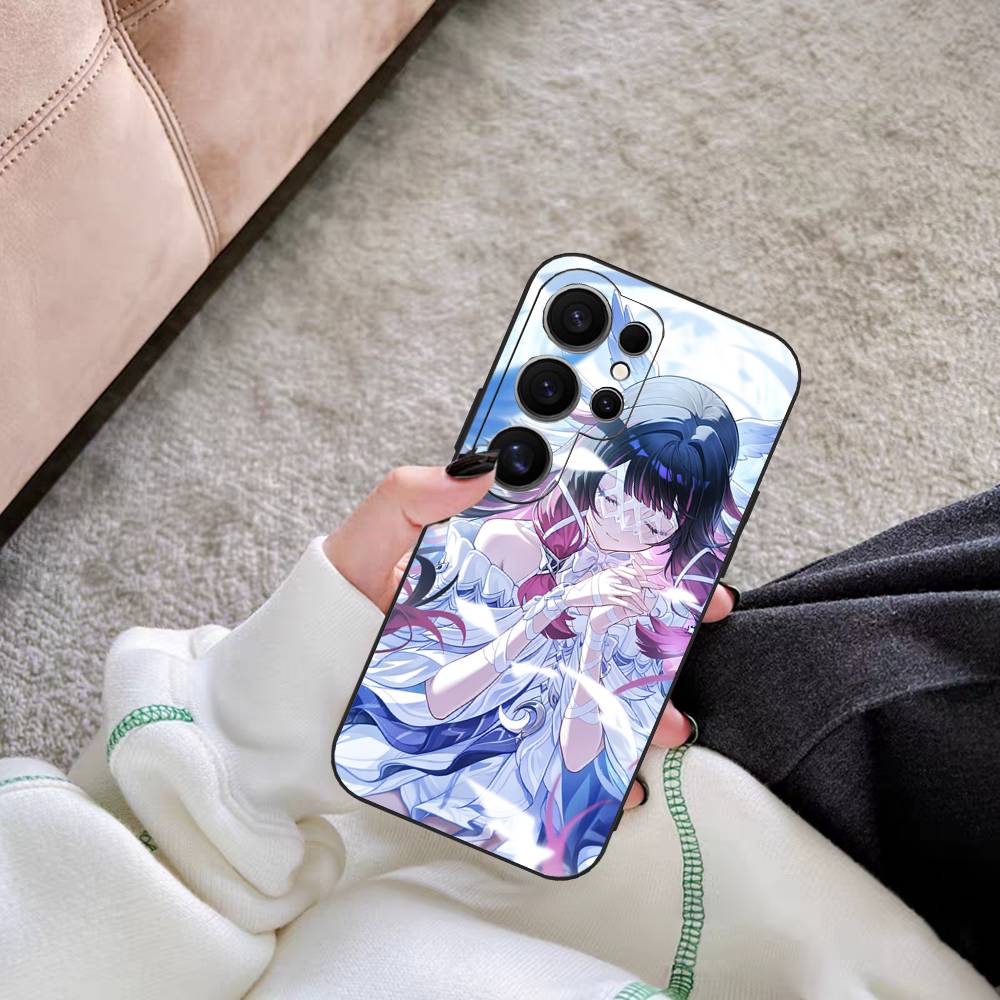Genshin Impact Columbina Phone Case For Samsung S 20 21 22 23 lite plus ultra Clear Mobile Cover Funda