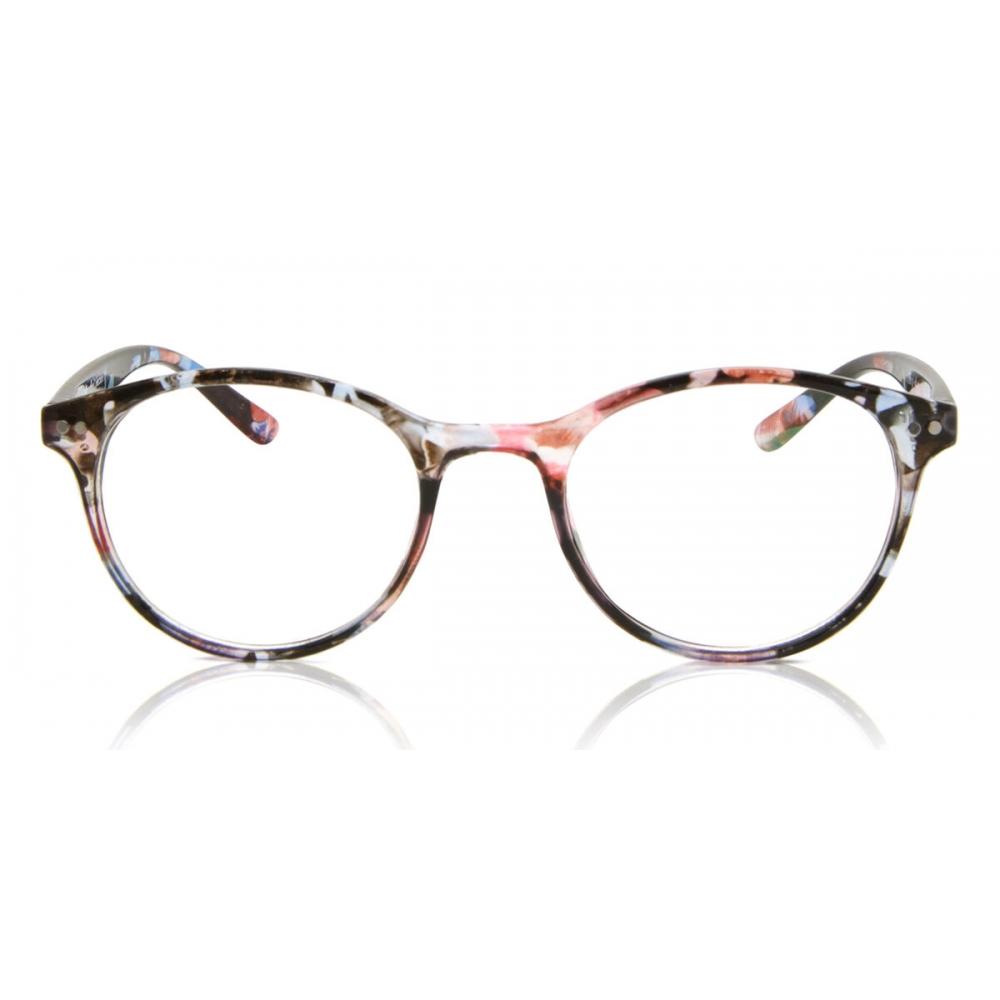 

Full Rim Oval Floral Black Smartbuy Collection Chialsie 8001 C2 Fashion Women Eyeglasses 52-18-145