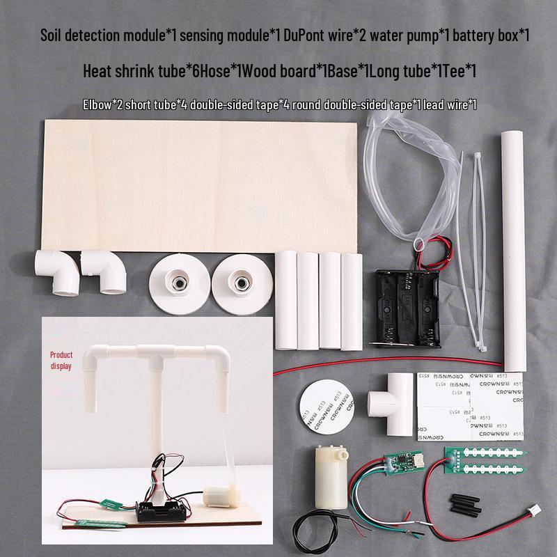 

Образовательный научный набор: Сделай сам индукционная схема устройство полива для детей