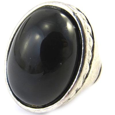 [M5614] - Black 'Kilimanjaro' Designer Ring
