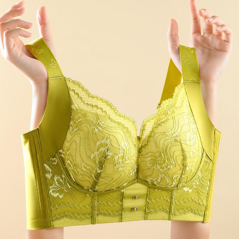 Adjustable Lingerie for Women Slim Gathered Bra Cinched Breast Anti Sagging and Anti Expansion Bra