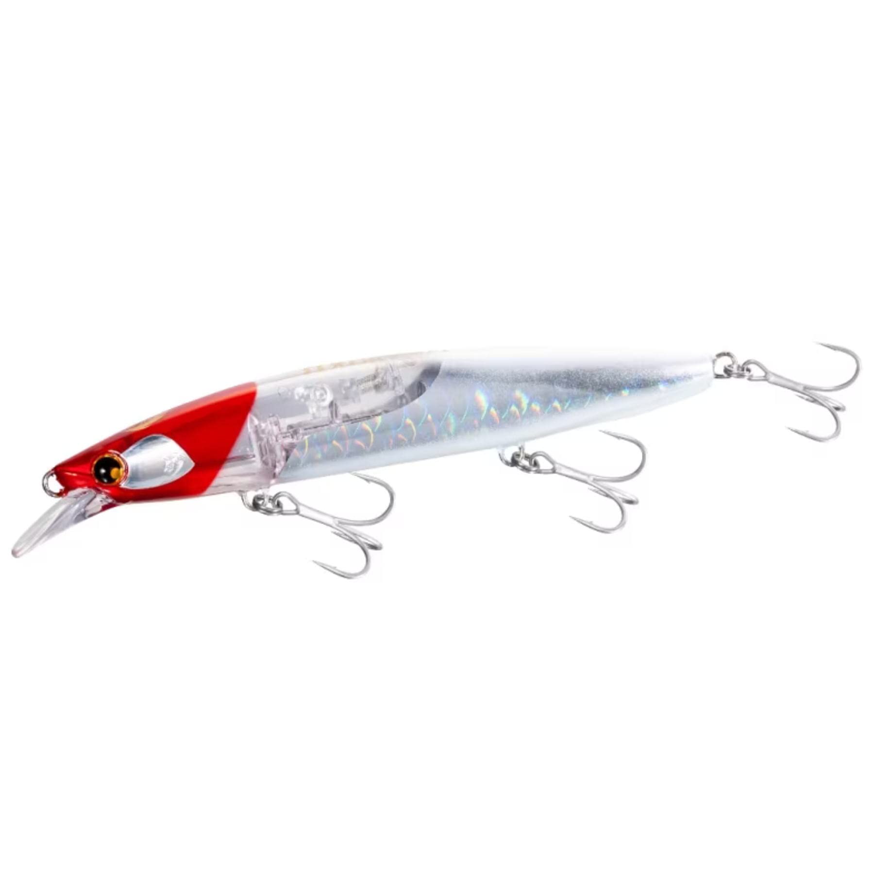 

Shimano Saltwater Lure Netsuna Flounder 135S Flash Boost 015 A Red Head Minnow, Minnow, XF-413T