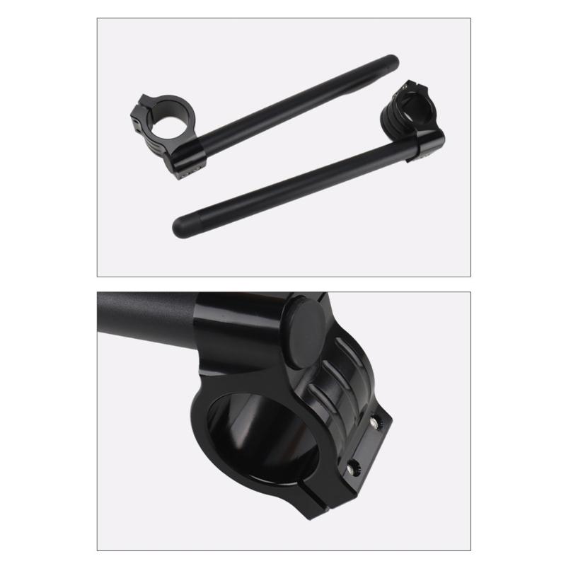 Risers Clip On Handle Bars 52mm Aluminum Motorcycle Clip On Handlebars High Performances Aluminum Clip On Handle Bars