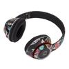 Bluetooth Headset HiFi Stable 20Hz To 20KHz Lower Power LED Wireless Gaming Headset with Colorful Lights Black