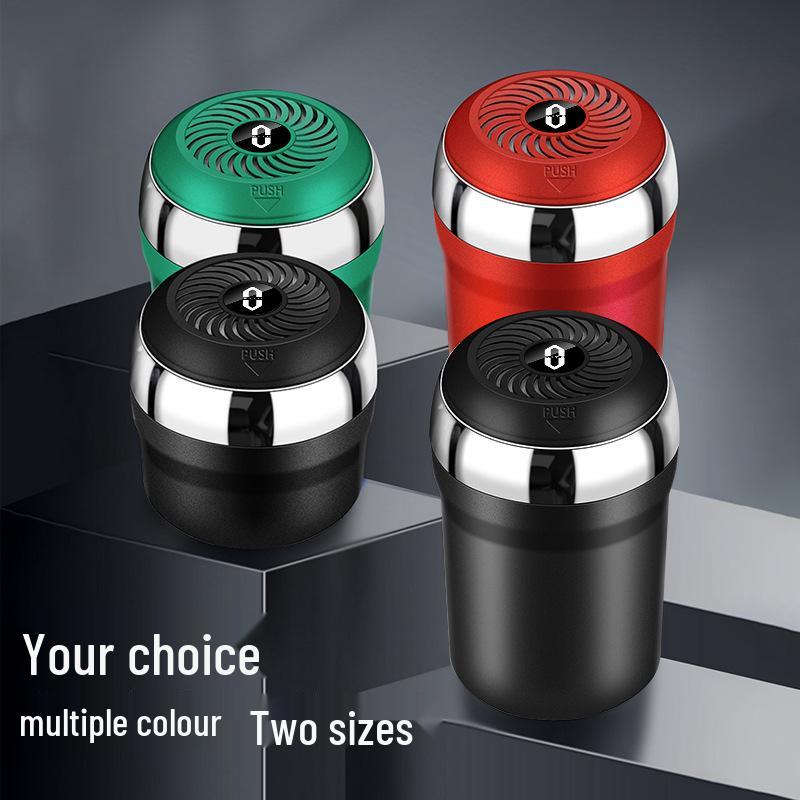 Premium Ambient Light Car Ashtray - Anti-Ash Solution for Huawei AITO Wenjie M5/M7/M8/M9