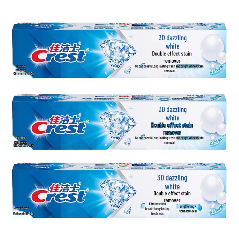 

Crest 3D White Dual-Action Whitening Toothpaste